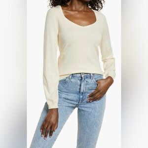 NWT Vero Moda V-Neck Sweater, Burch, Size S